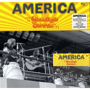 America - Live At Goodbye Summer Festival ‘71 LP+CD (2022)