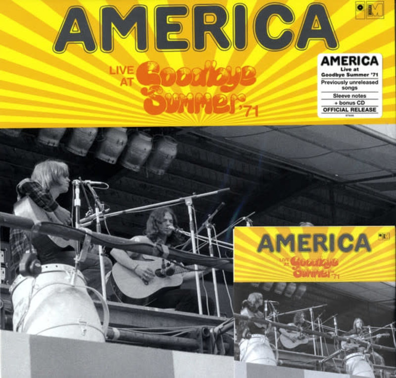 America - Live At Goodbye Summer Festival ‘71 LP+CD (2022)