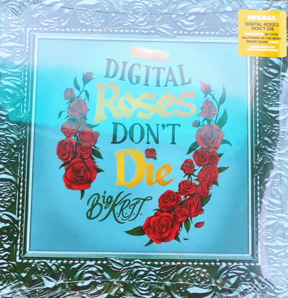Big K.R.I.T. - Digital Roses Don't Die LP (2022), Apple Red Vinyl