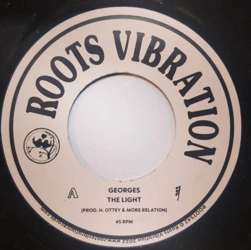 Georges / More Relation - The Light / Blacker Dub 7" (2022 Roots Vibration)