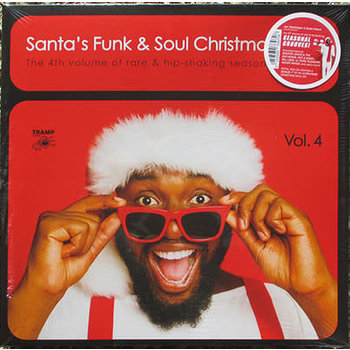 Various – Santa's Funk & Soul Christmas Party - Vol. 4 LP+7" (2022, Compilation)