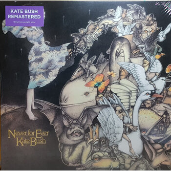 Kate Bush - Never For Ever LP (2018 Reissue), 180g