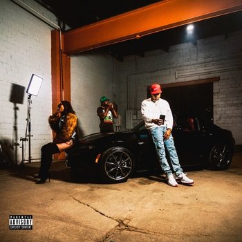 Abe Linx / Tully C. - World Famous La Familia Forever LP (2023), Clear w/ Orange & Black Splatter