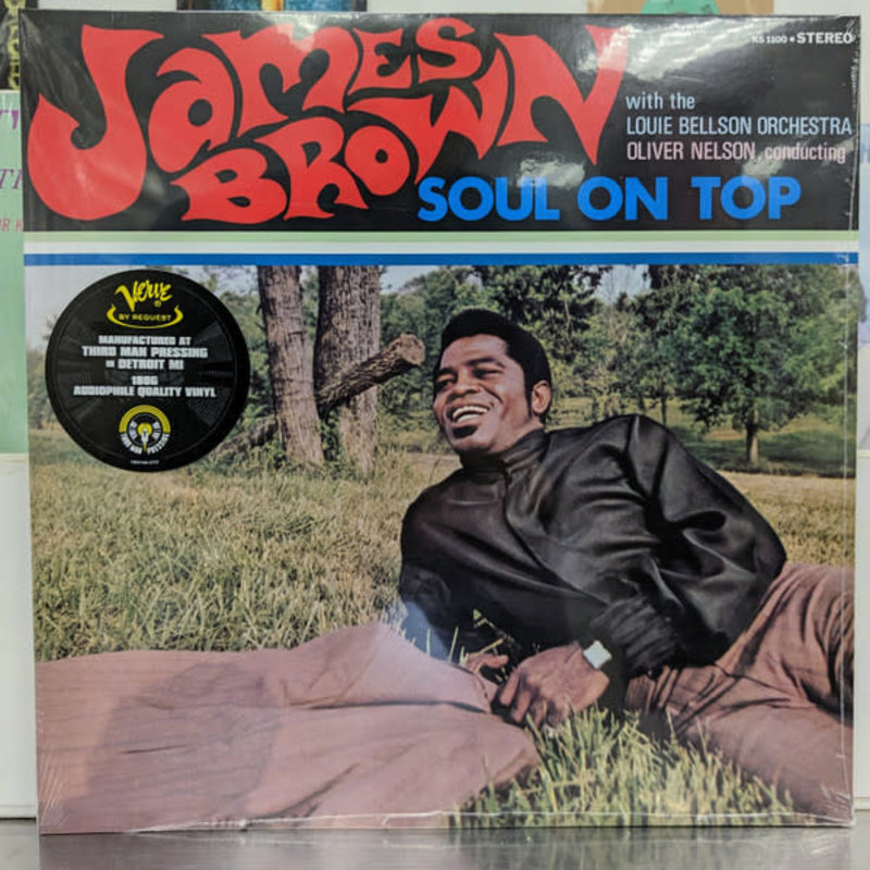 James Brown With Oliver Nelson Conducting Louie Bellson Orchestra - Soul On Top LP (2023 Verve By Request Reissue)