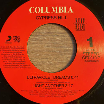 Cypress Hill – Ultraviolet Dreams / Light Another / The Phuncky Feel One 7" (2022)