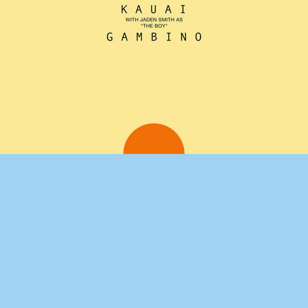 Childish Gambino With Jaden "The Boy" Smith - Kauai 12" (2023 Reissue), Black Vinyl