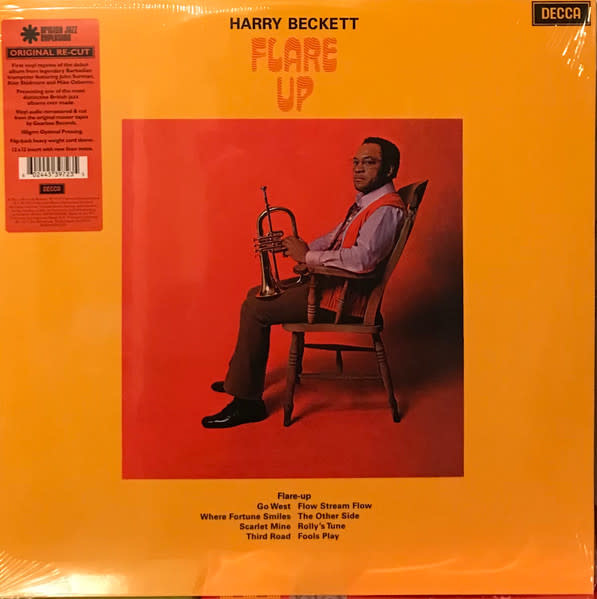 Harry Beckett - Flare Up LP (2023 Reissue), 180g