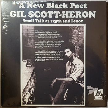 Gil Scott-Heron - Small Talk At 125th And Lenox LP (2023 Reissue)