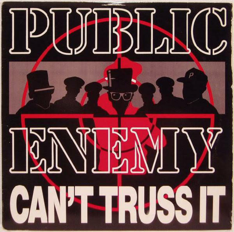 (VINTAGE) Public Enemy - Can't Truss It 12" [Cover:VG,Disc:VG](1991,US)