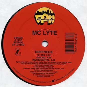 (VINTAGE) MC Lyte - Ruffneck 12" [Cover:Generic,Disc:VG](1993,US)