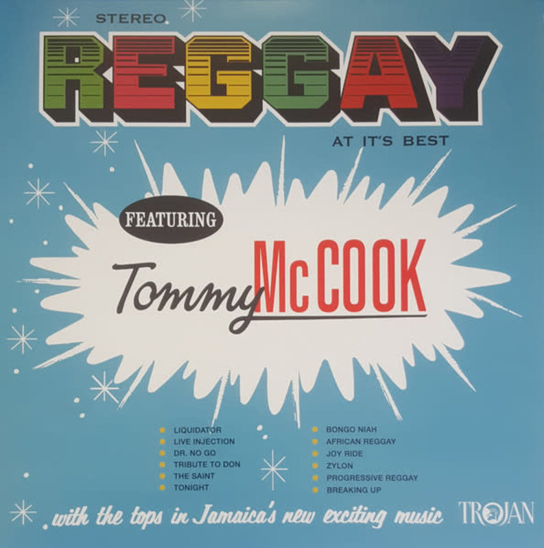 Tommy McCook - Reggay At It's Best LP (2022 Music On Vinyl), Limited 750, Numbered, 180g
