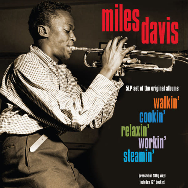 Miles Davis - Walkin', Cookin', Relaxin', Workin', Steamin'  5LP BOX SET (2023 Reissue), Compilation