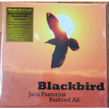 Jaco Pastorius & Rashied Ali - Blackbird LP (2023 Music On Vinyl Reissue), Limited 1000, Numbered, Yellow Vinyl