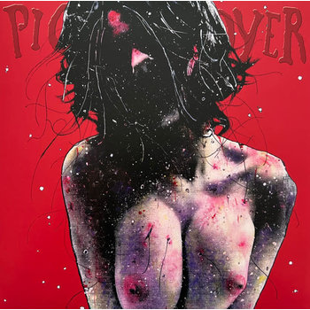 Pig Destroyer - Terrifyer LP (2023 Reissue), Magenta With Black Splatter