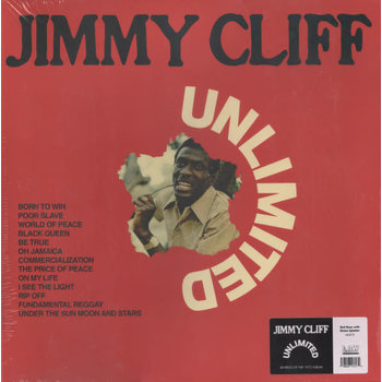 Jimmy Cliff - Unlimited LP (2023 Reissue), Red With Green Splatter