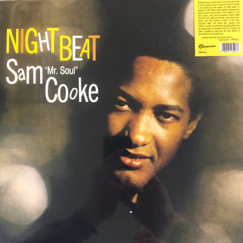 Sam Cooke - Night Beat LP (2022 Reissue), Limited 500, Numbered, White Vinyl