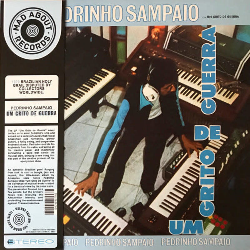 Pedrinho Sampaio - Um Grito De Guerra LP (2023 Mad About Records Reissue), 180g