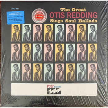 Otis Redding - The Great Otis Redding Sings Soul Ballads LP (2023), Translucent Blue
