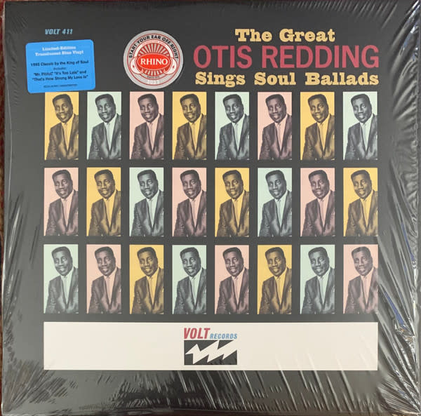 Otis Redding - The Great Otis Redding Sings Soul Ballads LP (2023), Translucent Blue