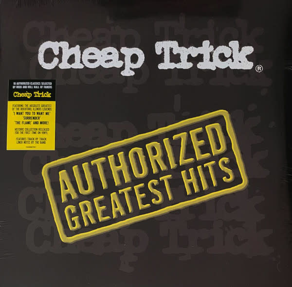 Cheap Trick - Authorized Greatest Hits 2LP (2023 Reissue), Compilation