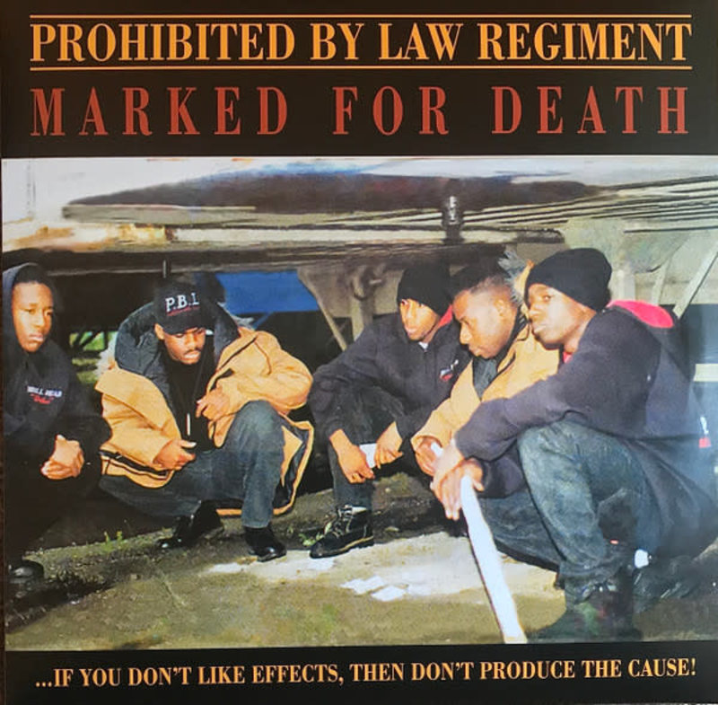 Prohibited By Law Regiment - Marked For Death 2LP (2022 Reissue)