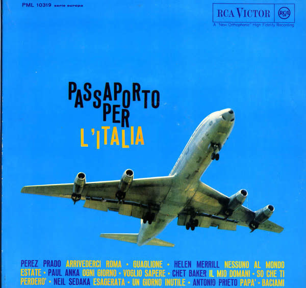 V/A - Passaporto Per L'Italia LP (2023), Compilation