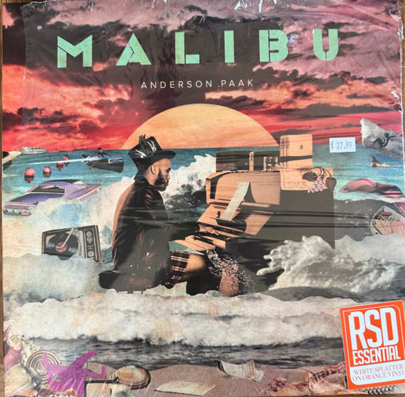 Anderson .Paak - Malibu 2LP (2023 RSD Essential Reissue), Orange w