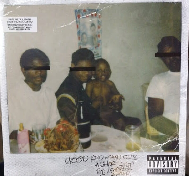 Kendrick Lamar - Good Kid, M.A.A.d City 2LP (2023 Reissue), Milky Translucent, 10th Anniversary Edition