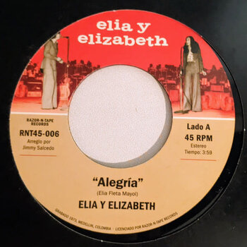 Elia y Elizabeth – Alegria / Soy Una Nube 7" (2023)