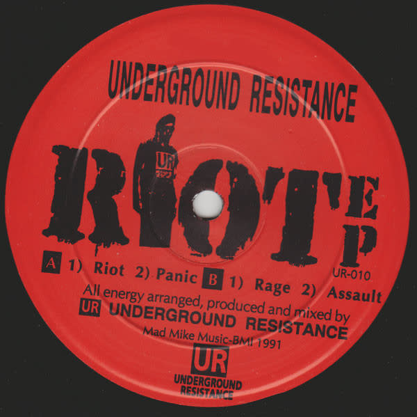 Underground Resistance – Riot EP 12" (Reissue, Underground Resistance)