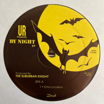 Suburban Knight – By Night EP 12" (2021 Reissue, Underground Resistance)