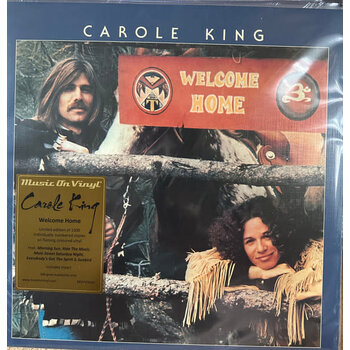Carole King – Welcome Home LP (2023 Reissue, Flaming Coloured Vinyl, Music On Vinyl)