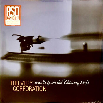 Thievery Corporation – Sounds From The Thievery Hi-Fi 2LP (2022 Reissue, Limited Edition, Orange Vinyl)