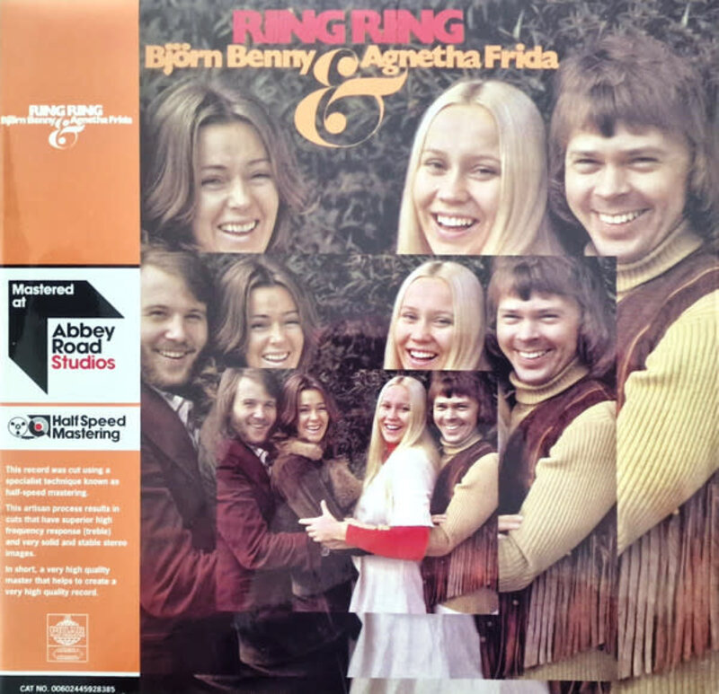 Björn Benny & Agnetha Frida (ABBA) – Ring Ring 2LP (2023 Reissue, Mastered At Abbey Road Studios - Half Speed Mastering)