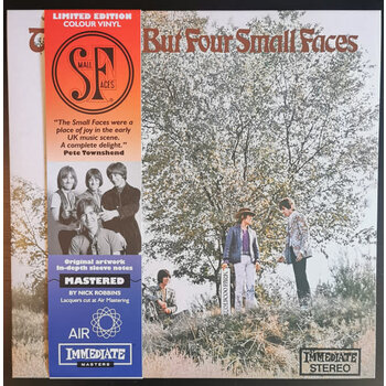 Small Faces – There Are But Four Small Faces LP (2023 Reissue, Limited Edition, Pink Translucent)
