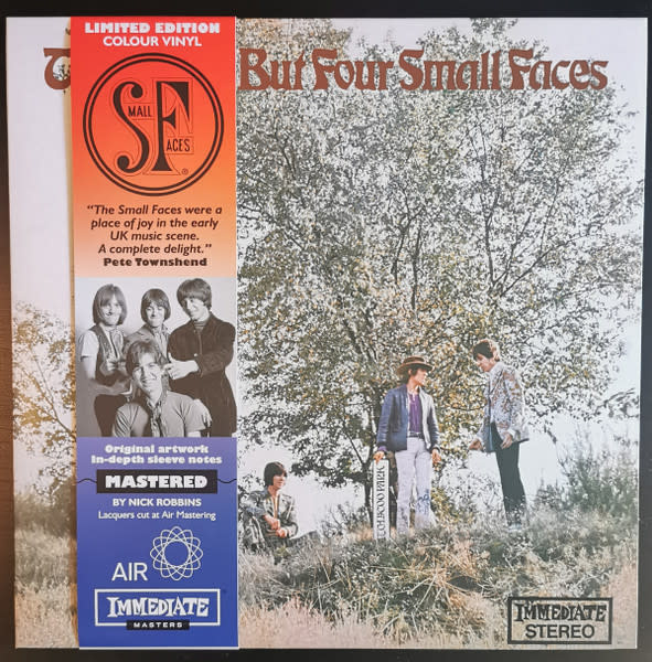 Small Faces – There Are But Four Small Faces LP (2023 Reissue, Limited Edition, Pink Translucent)