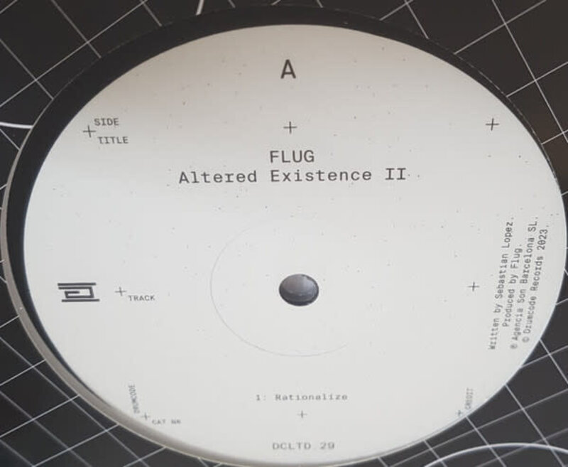 Flug – Altered Existence II 12" (2023, Drumcode)