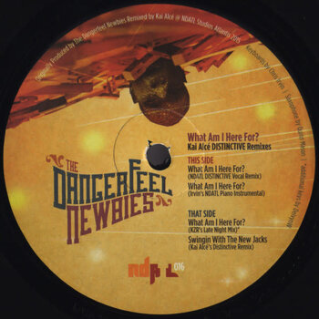 The Dangerfeel Newbies – What Am I Here For? (Kai Alcé DISTINCTIVE Remixes) 12" (2023 Repress)