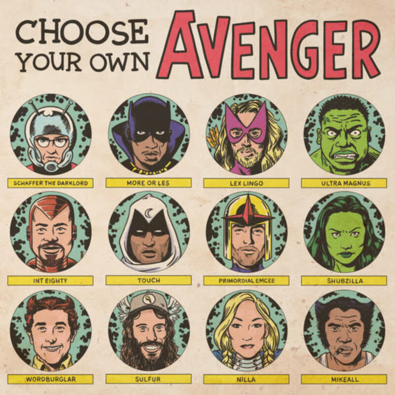 Various – Choose Your Own Avenger 7" (2018)