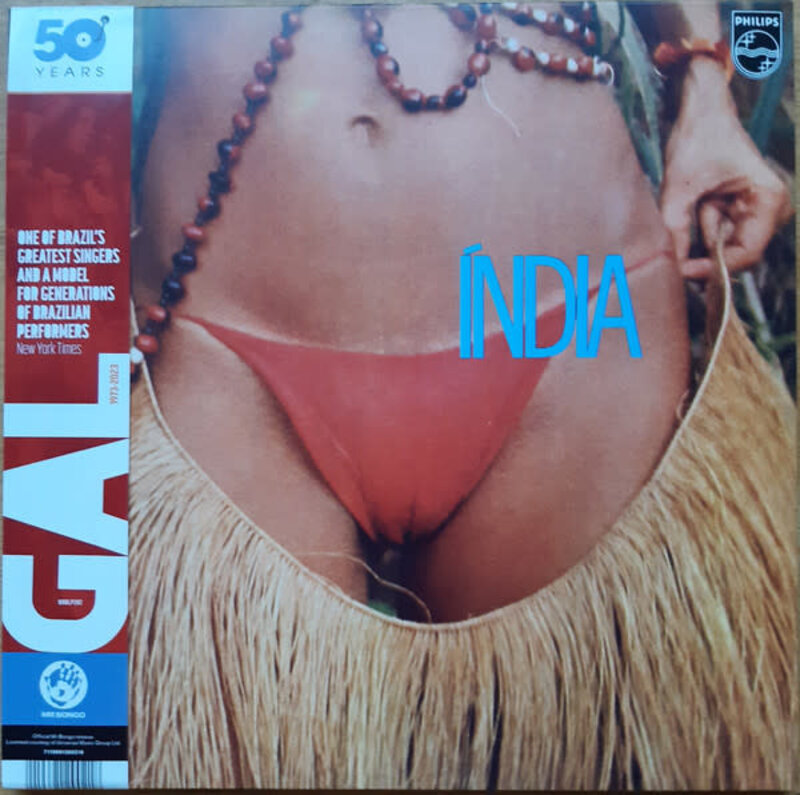 Gal Costa – Índia LP (2023 Reissue, 50th Anniversary Edition, Half-Speed Mastered)