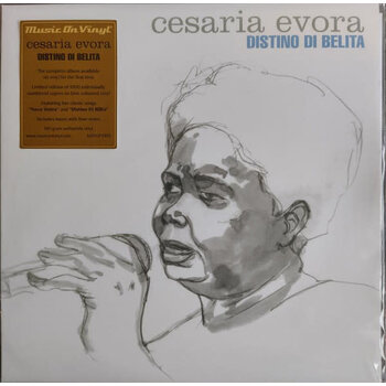 Cesaria Evora – Distino Di Belita LP (2023 Reissue, Music On Vinyl, Limited Edition Blue Vinyl)