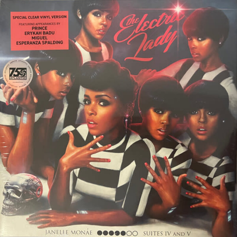 Janelle Monáe – The Electric Lady 2LP (2023 Reissue, Clear Vinyl)