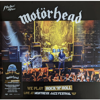 Motörhead – We Play Rock 'N' Roll (Live At Montreux Jazz Festival '07) 2LP (2023)
