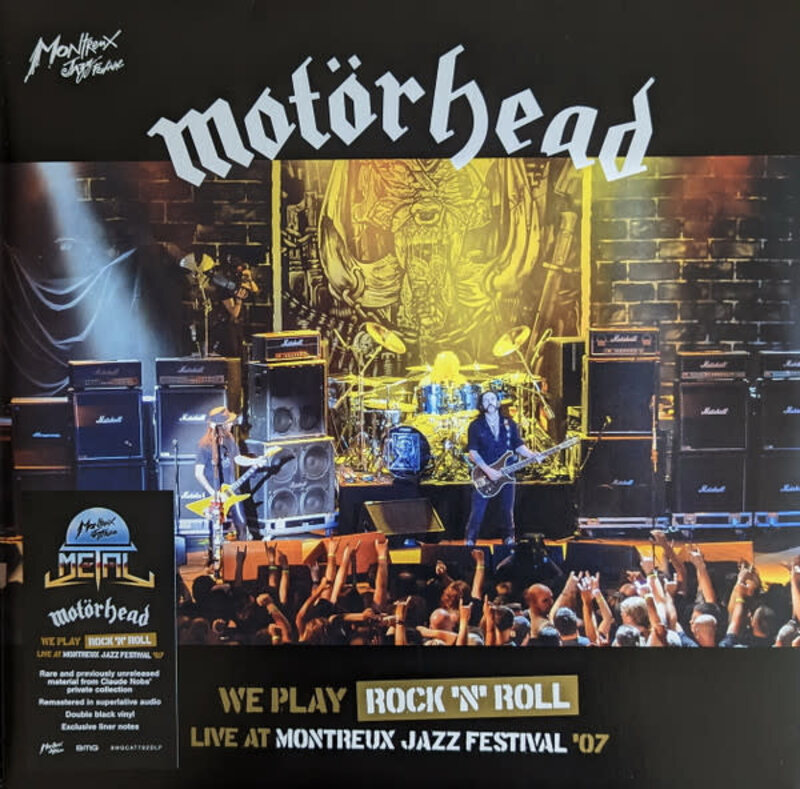 Motörhead – We Play Rock 'N' Roll (Live At Montreux Jazz Festival '07) 2LP (2023)