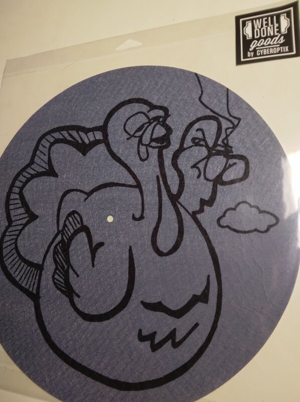 Jive Turkey Purple Slipmat