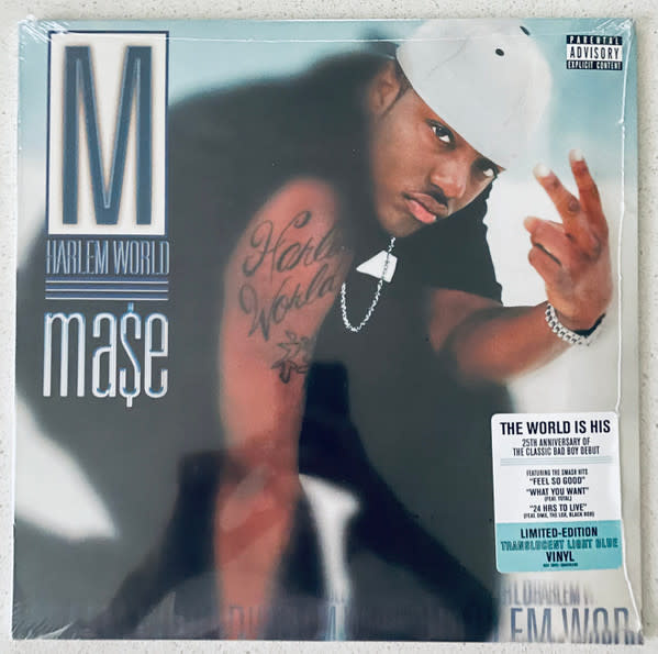Ma$e - Harlem World 2LP (2022 Reissue), Translucent Blue Vinyl