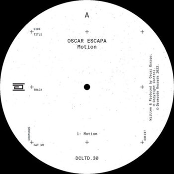 Oscar Escapa – Motion 12" (2023, Drumcode)