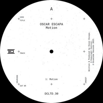 Oscar Escapa – Motion 12" (2023, Drumcode)
