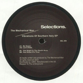 The Mechanical Man – Vibrations Of Southern Italy 12" (2023, Selections)