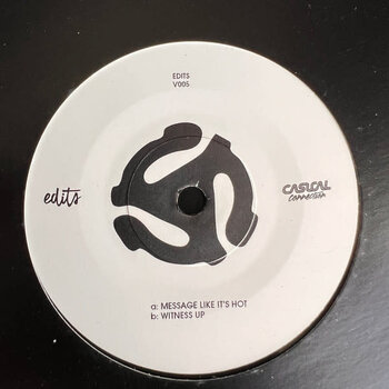 Casual Connection – Message Like It's Hot / Witness Up 7" (2023, Edits Clothing Co)
